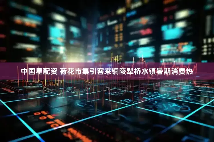 中国星配资 荷花市集引客来铜陵犁桥水镇暑期消费热